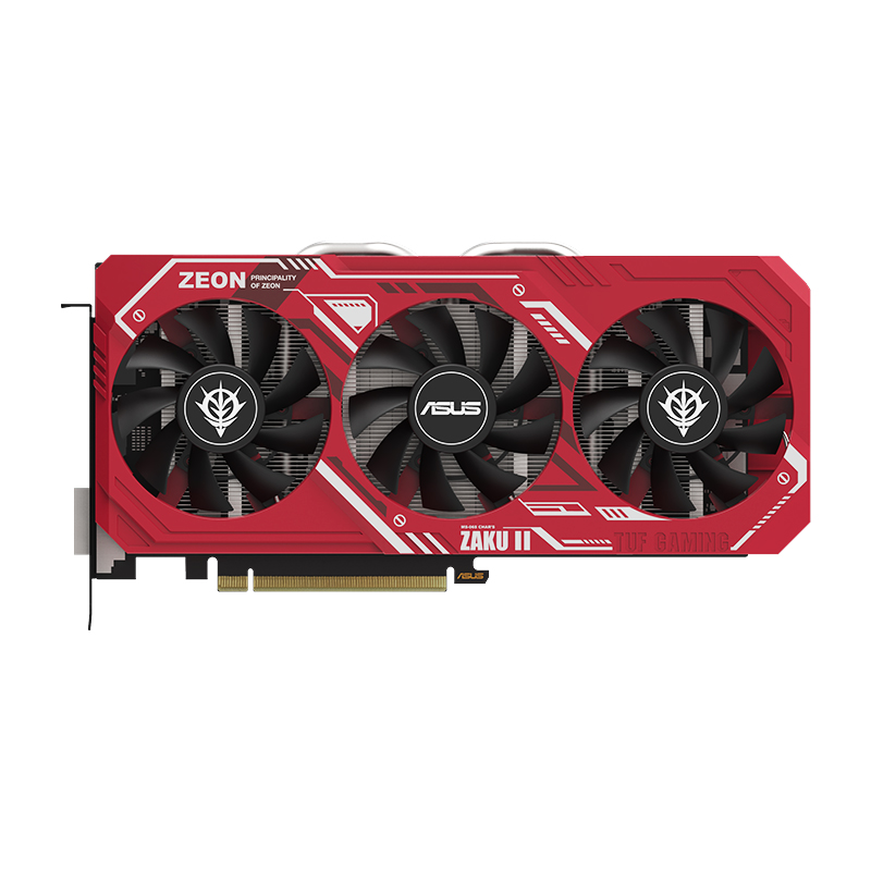 ASUS Showcases GeForce RTX 3090 ROG STRIX GUNDAM Graphics Card With