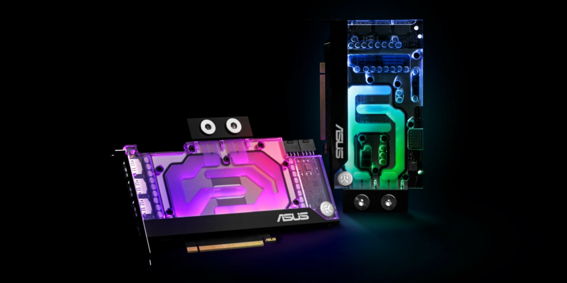 ASUS EKWB GeForce RTX 30 Liquid Cooled Graphics Cards Unveiled
