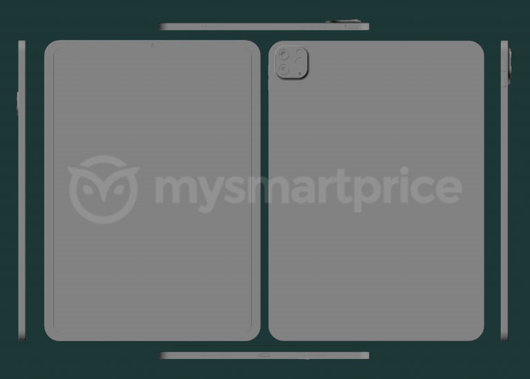 Leaked CAD Renders of 2021 iPad Pro Models Allegedly Shows Minor Design