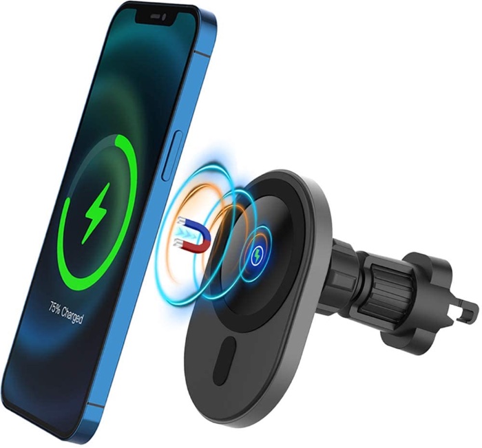 Best 15W MagSafe Wireless Car Chargers for iPhone 12