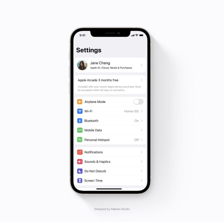 The iPhone Settings App Gets a Tremendous Makeover in Its UI in the