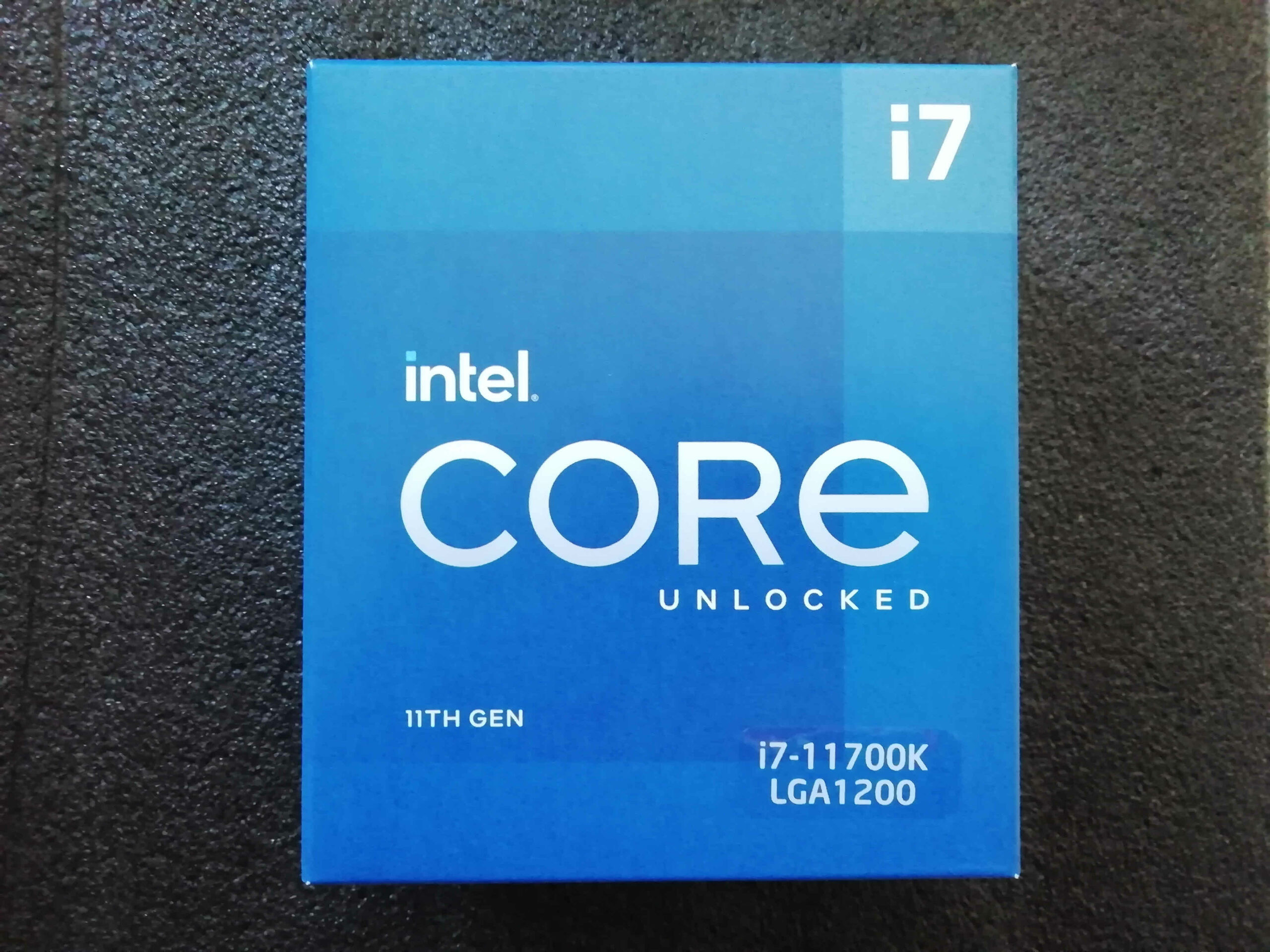 Intel Core i711700K Rocket Lake Desktop CPU Delivered To
