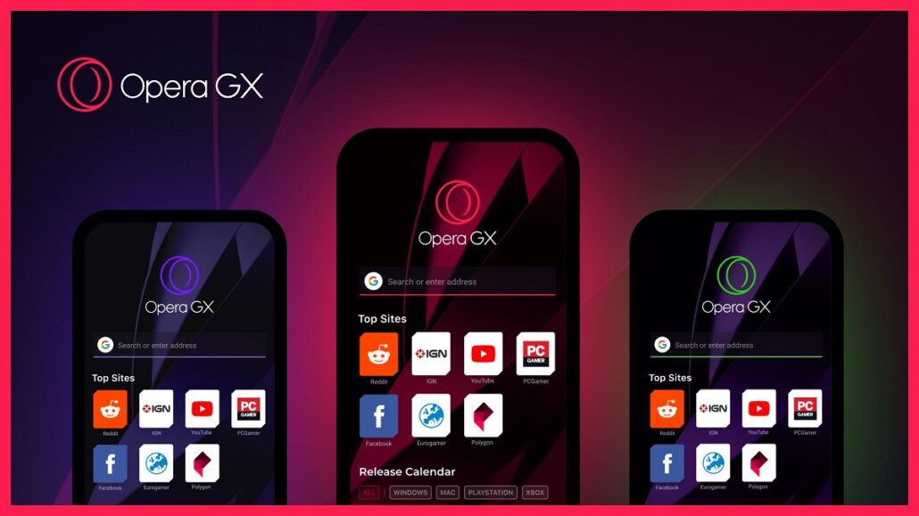 Opera GX Gaming Browser is Now Available as Beta on iOS and Android