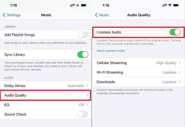 How to Enable Lossless Audio and Spatial Audio in Apple Music