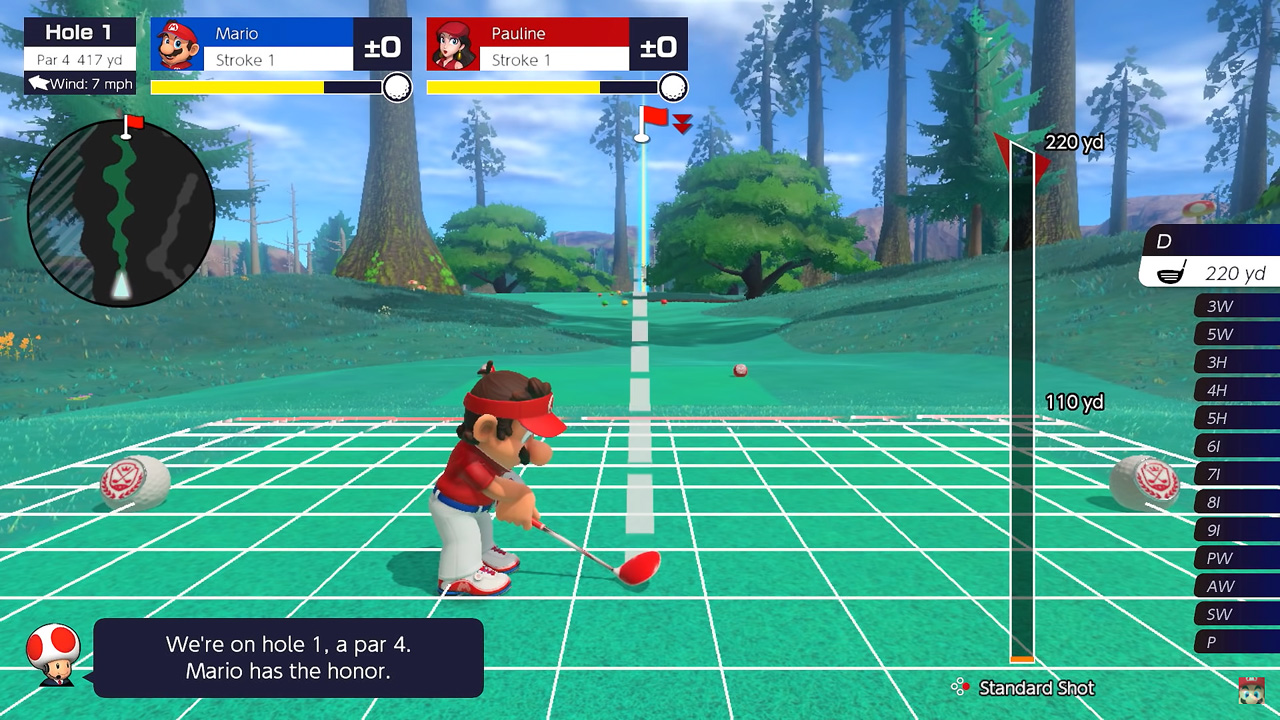 Mario Golf Super Rush Review Mushroom Kingdom Master Stroke