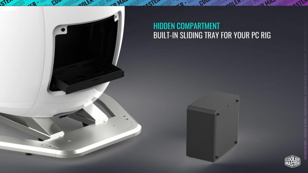 Cooler Master Unveils The ORB X SemiEnclosed Workstation, A Futuristic