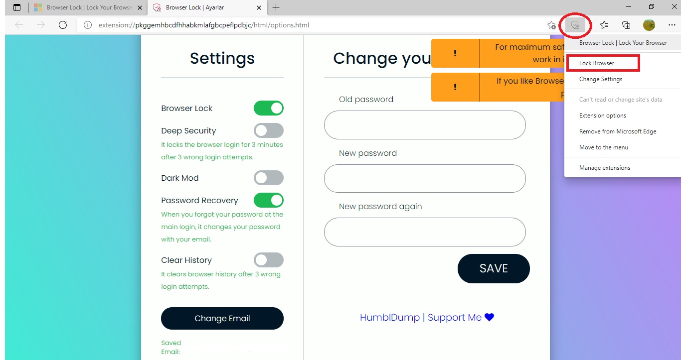 How to Lock Edge or Chrome With a Password on Windows 10 Computers