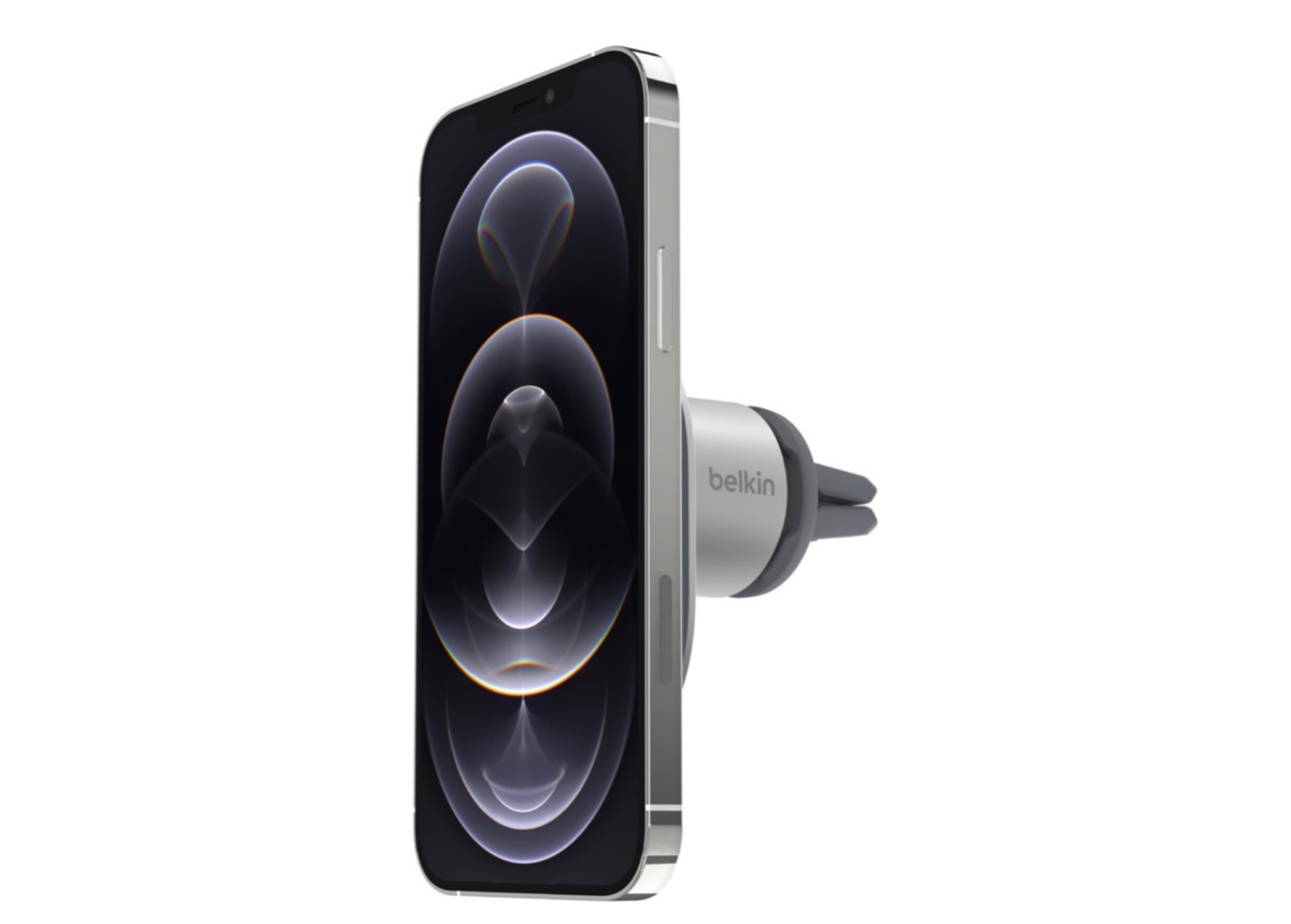 Belkin’s New MagSafe Car Mount for iPhone 12 Features a Builtin Slot