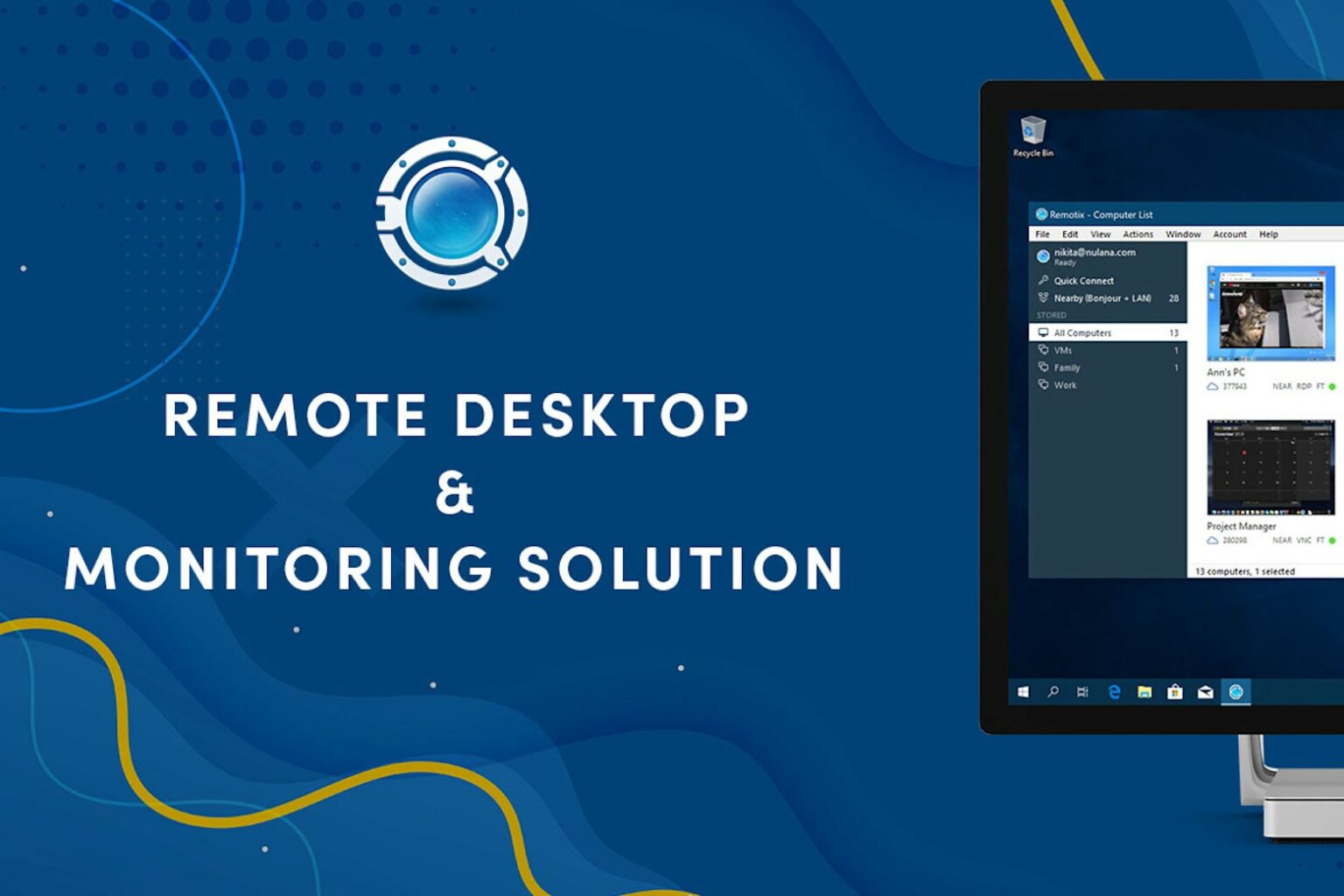Remotix Remote Desktop & Monitoring App for Mac and Windows Are Up For