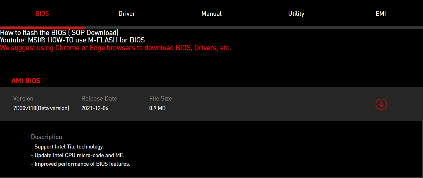 MSI Begins Rolling Out Latest Z690 Motherboard BIOS With Updated Alder Lake Microcode & ME, Also