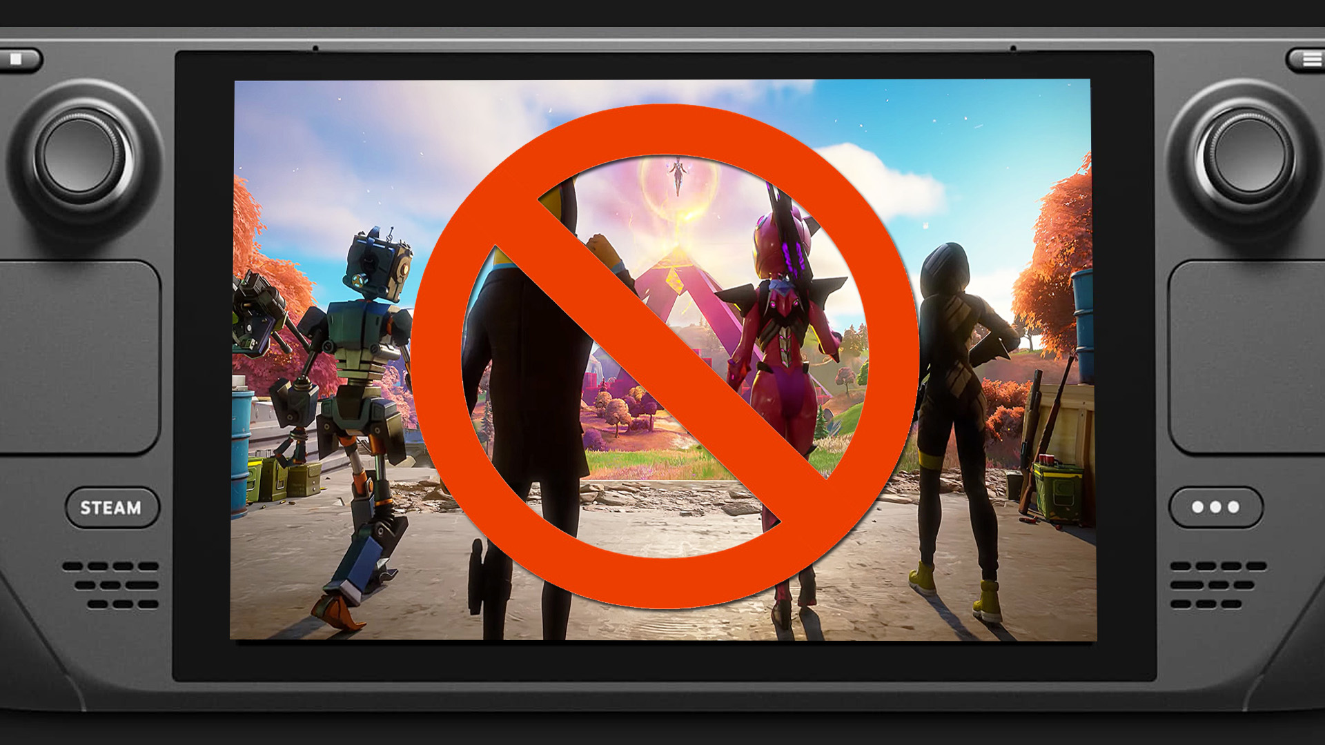 Fortnite Won't Be Compatible With Steam Deck, Sweeney Cites Cheating Concerns