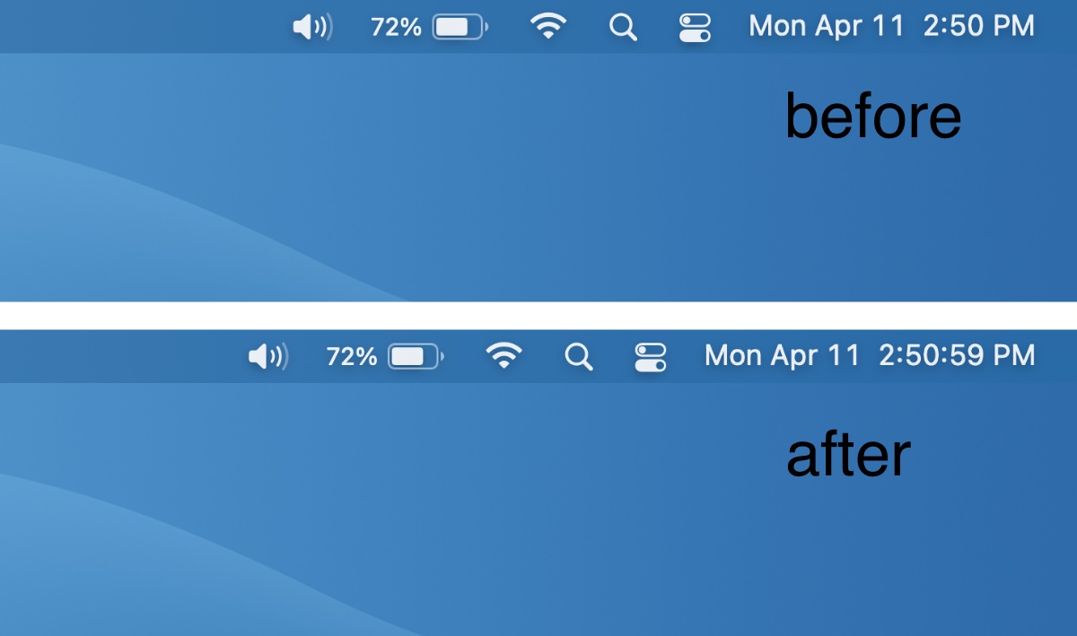 How to Enable Seconds in Mac Menu Bar Clock [macOS Tips]
