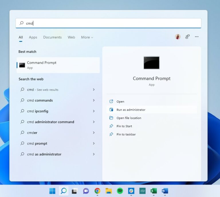 Como limpar rapidamente a desordem no Windows 11 usando o prompt de