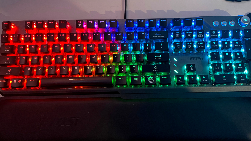 MSI GK71 Sonic review Are the MSI Sonic Red key switches better than