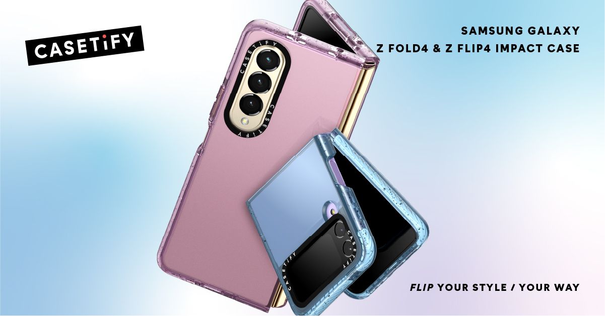CASETiFY Introduces Impact Cases for Samsung Galaxy Z Flip 4 and Z Fold