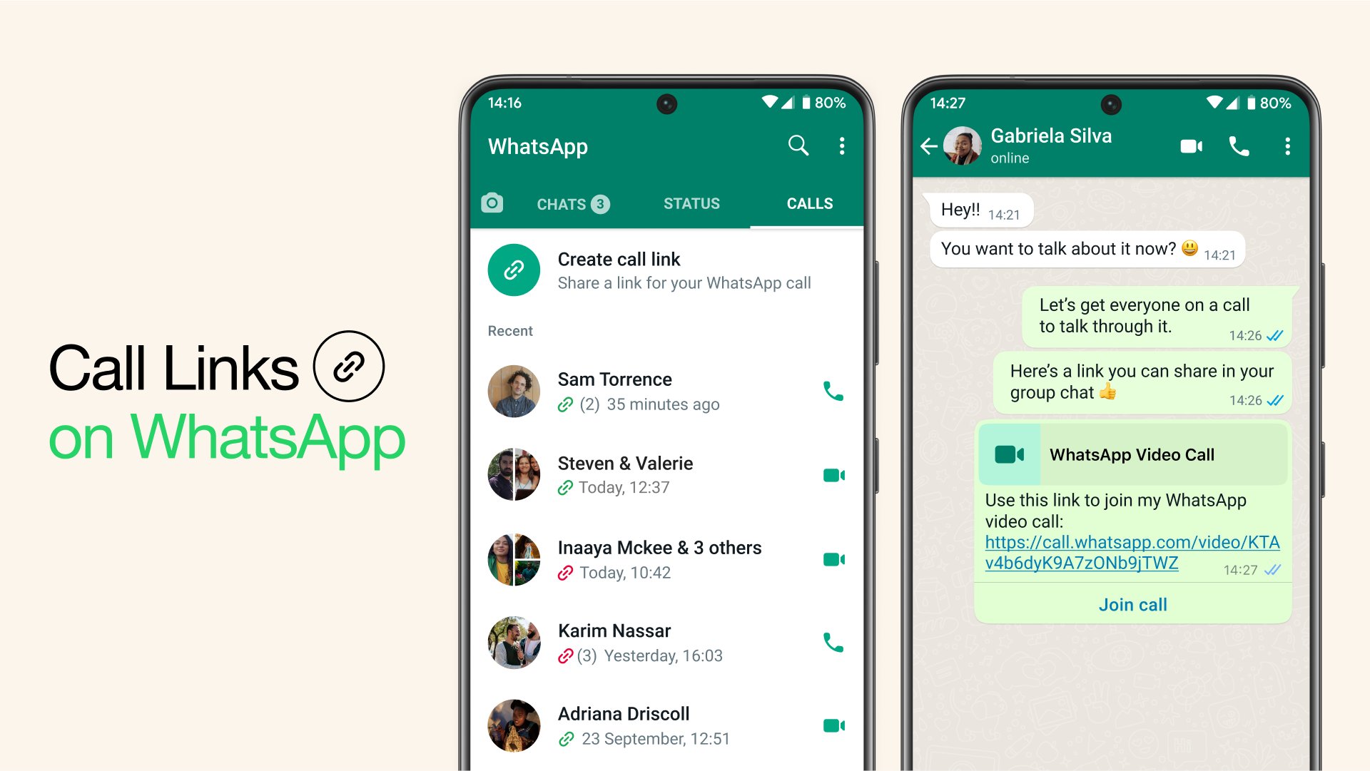 WhatsApp Introduces Call Links, a More Convenient Way to Connect Calls