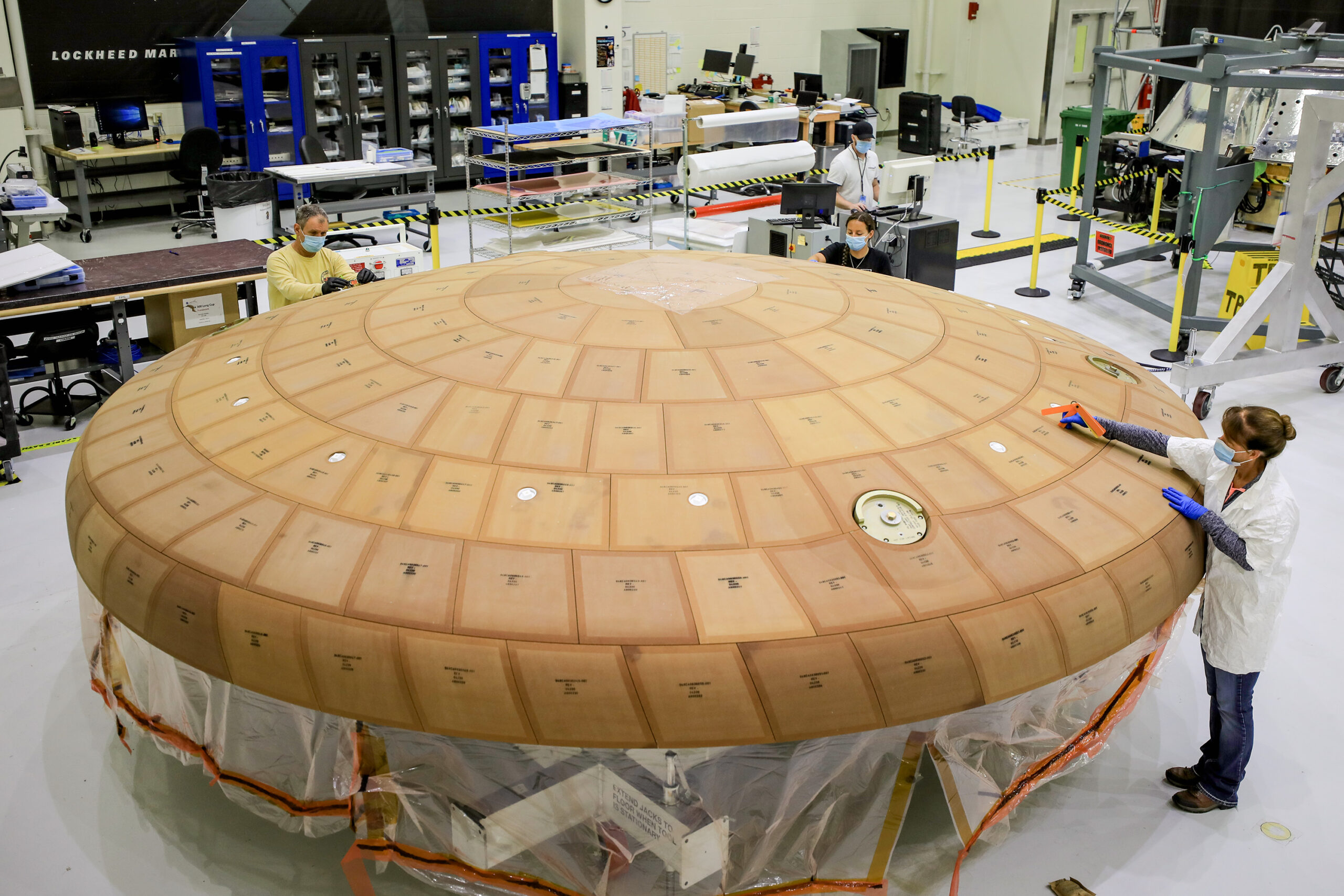 NASA's Heat Shield For Orion Moon Ship Suffers From Large Cavities Show