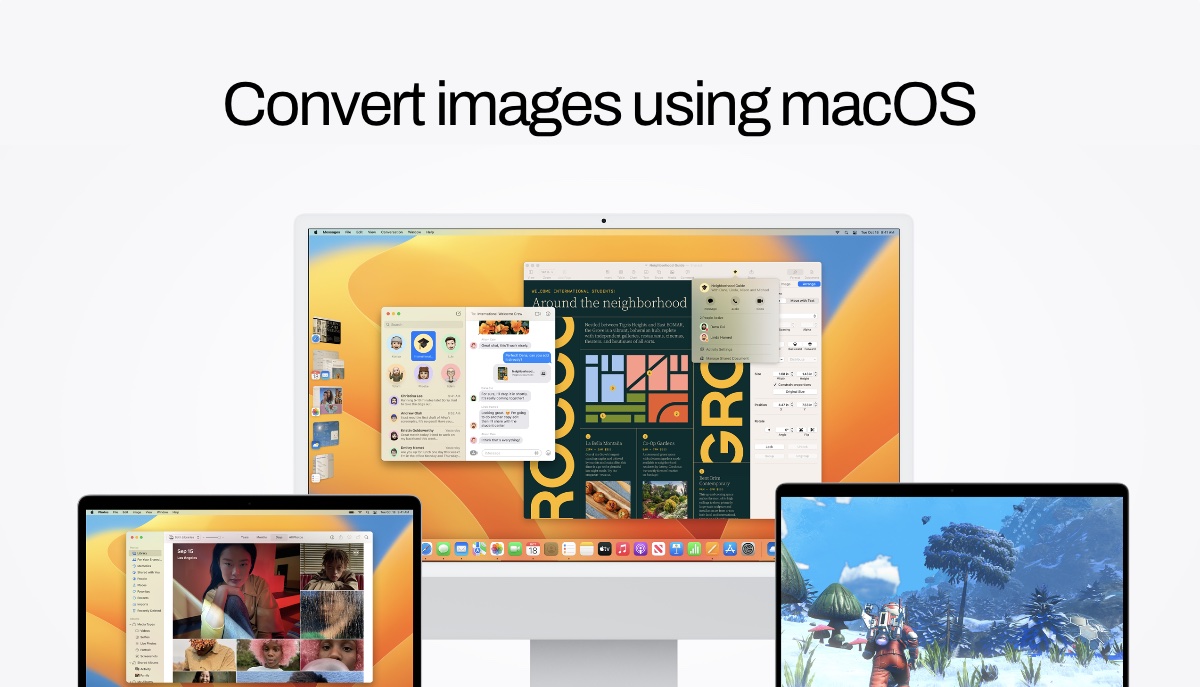 How to Convert JPEG Image to PNG, HEIF in macOS