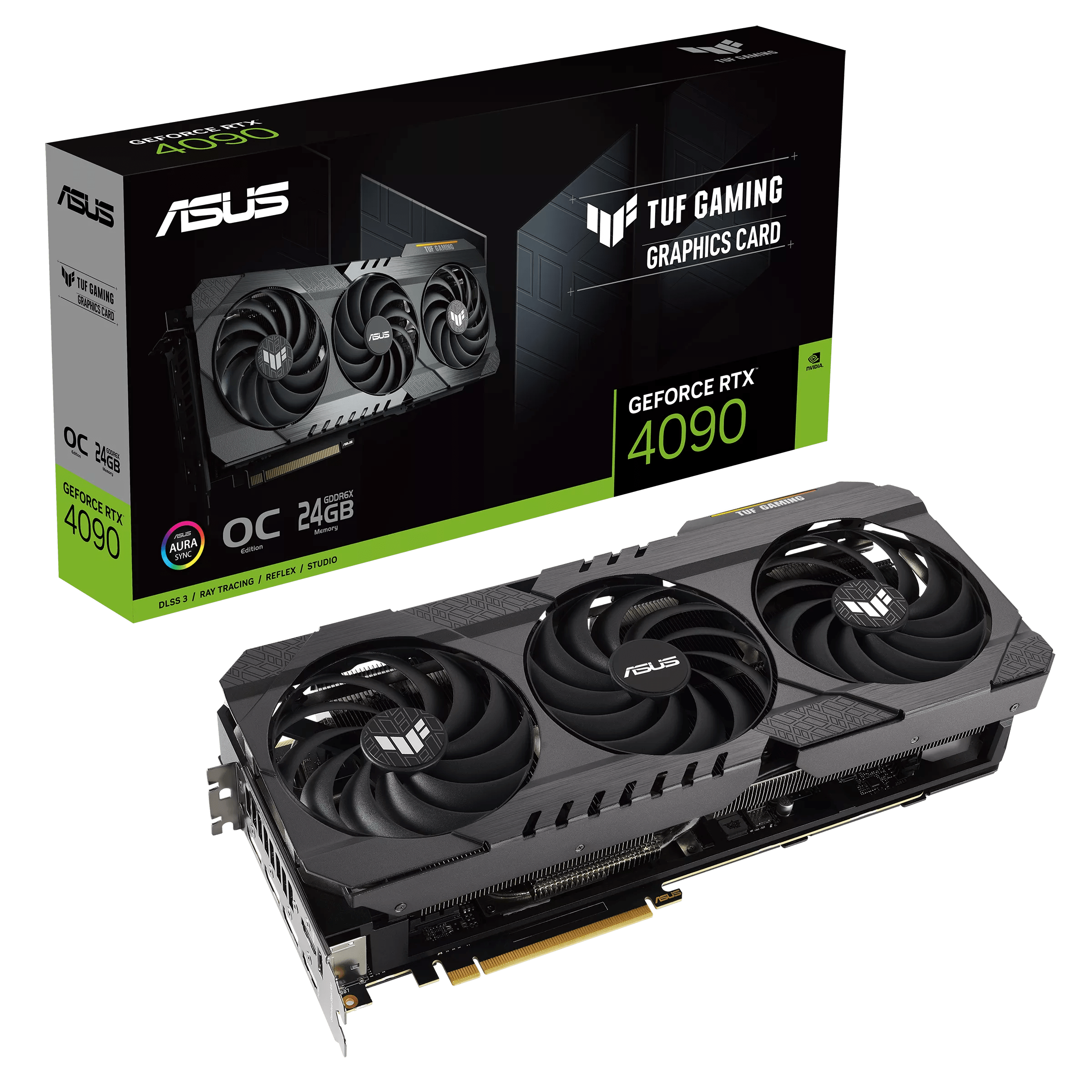 ASUS Equips Its OG "RTX 3090 Ti" TUF Cooler On The Brand New RTX 4090