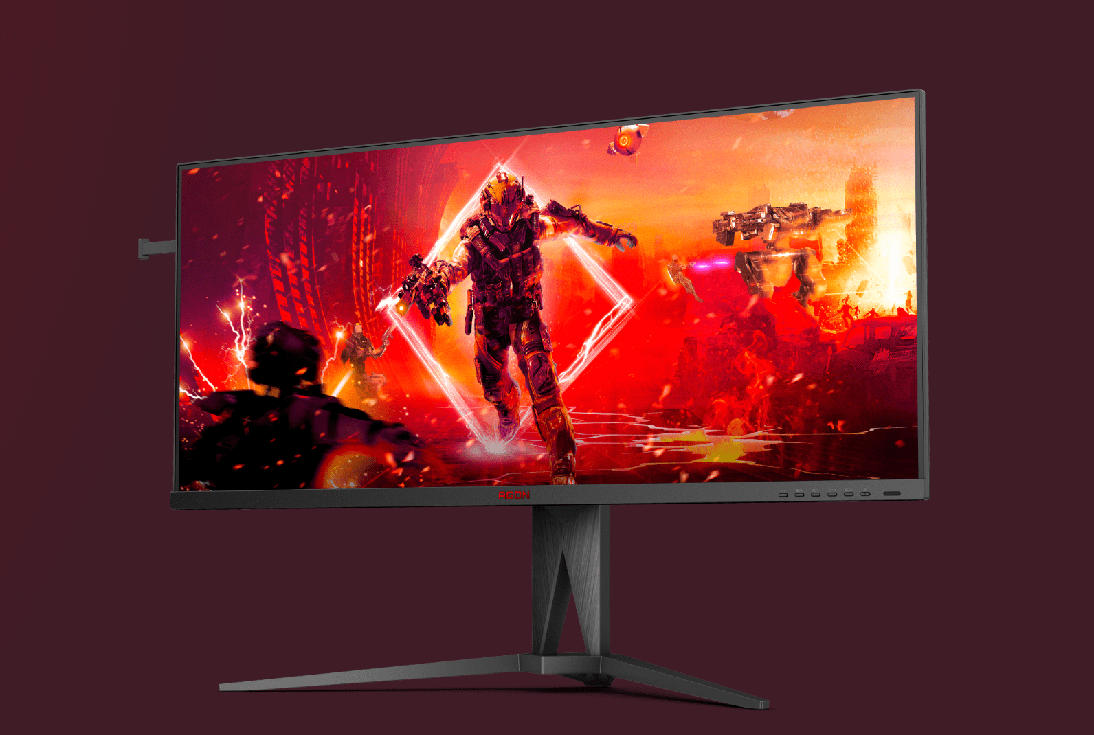 AOC Unveils AGON AG405UXC Gaming Display 40" Flat Ultrawide 4K Display