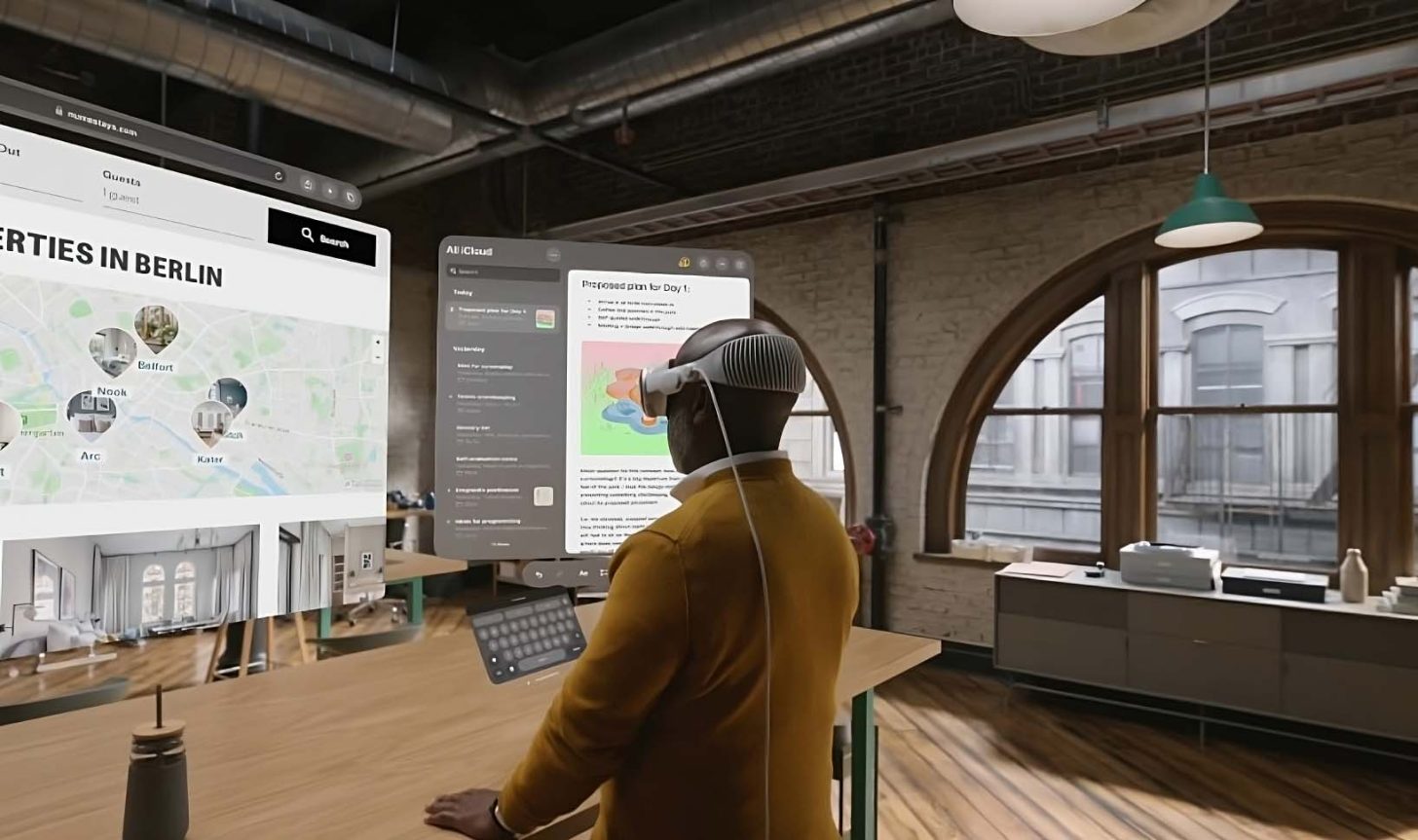 Apple Vision Pro Will Allow Users To Type Using A Virtual Keyboard