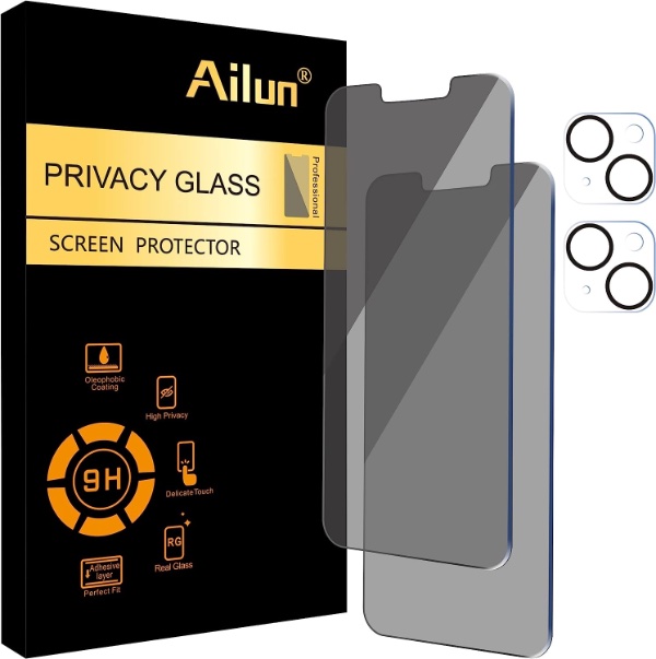 iPhone 14 Screen Protectors with Smooth Oleophobic Coating