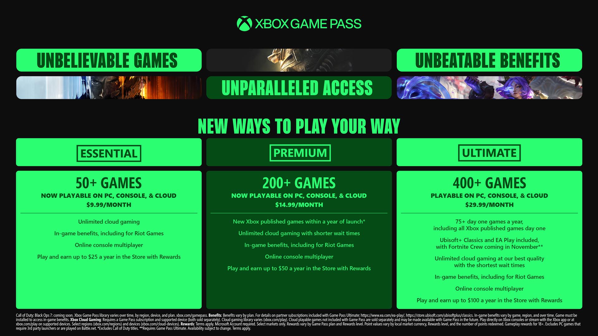 Xbox Game Pass Ultimate Price Jumps to 29.99, New Essential and