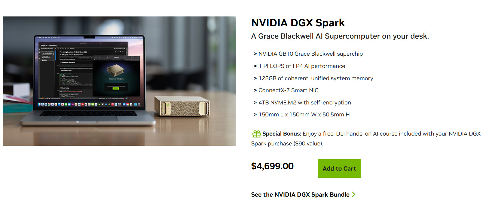 NVIDIA DGX Spark Sees $700 Price Hike Due To Ongoing Memory Shortages