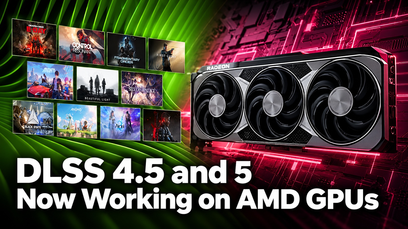NVIDIA DLSS Ray Reconstruction Now Works On AMD Radeon GPUs Through New Mod, Alongside DLSS SR 4.5, MFG & DLSS 5