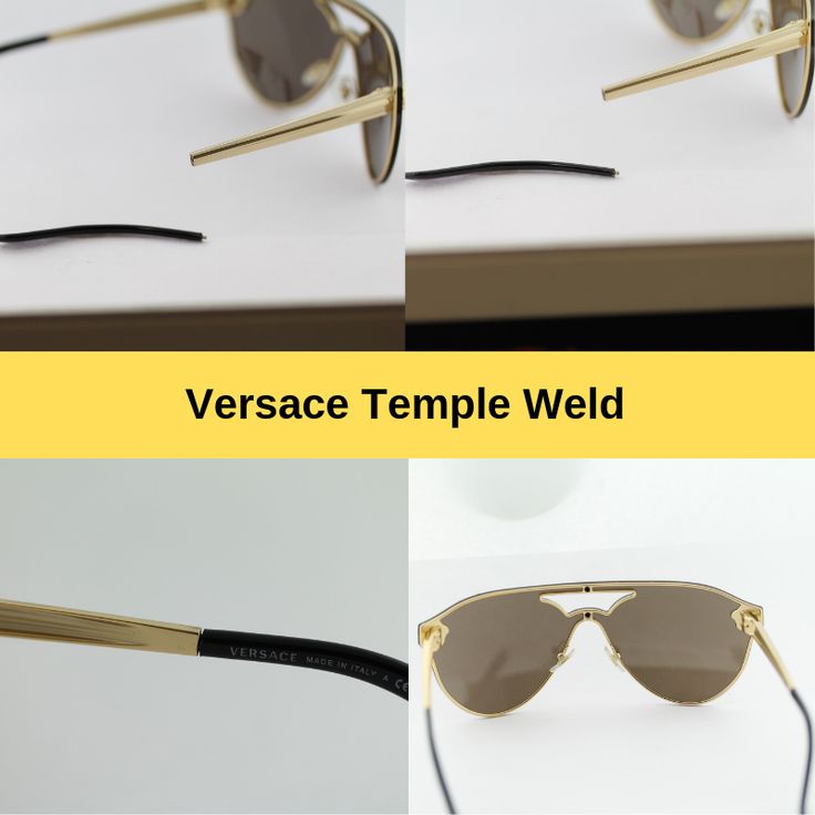 Fixing the Earpiece on Your Versace Sunglasses