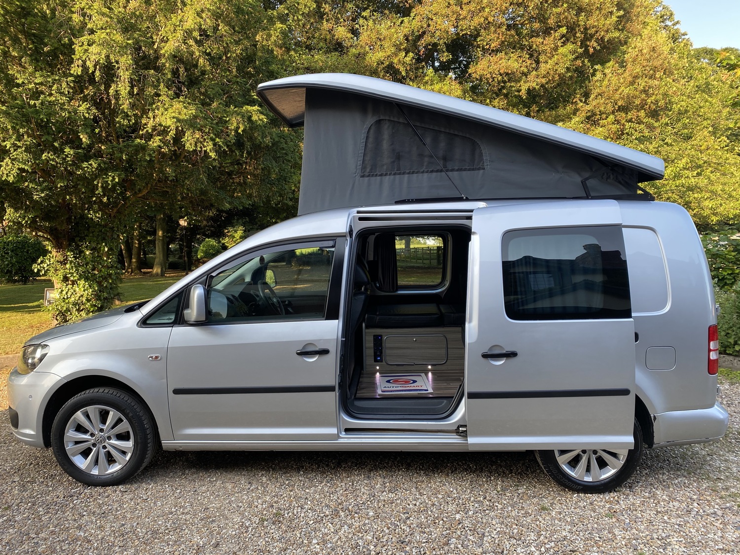 2011 VW Volkswagen Caddy Maxi 1.6 TDi Camper Van 2 Berth Silver
