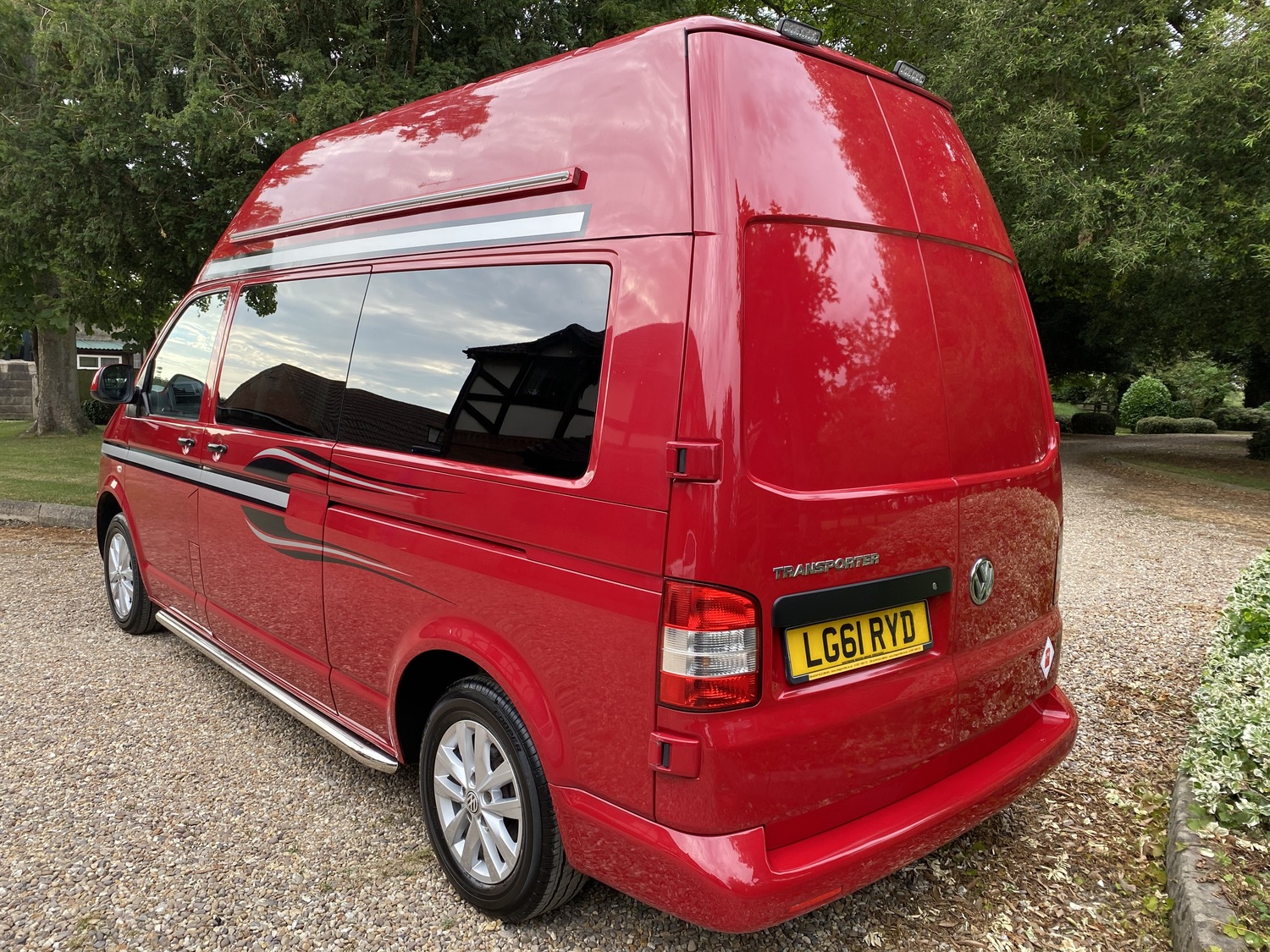 2011 (61)reg VW Transporter T5 High Top LWB T30 84TDi Camper Van 2