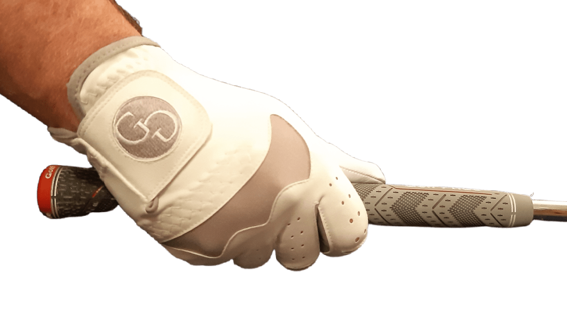 Mens Hybrid Colour Gloves with Embroidered Logo (Right Hand for a Left