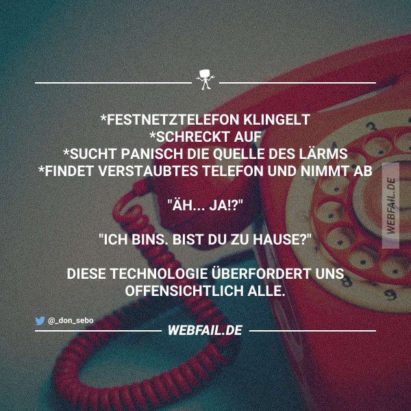 Relikt aus längst vergangener Zeit Webfail Fail Bilder und Fail Videos