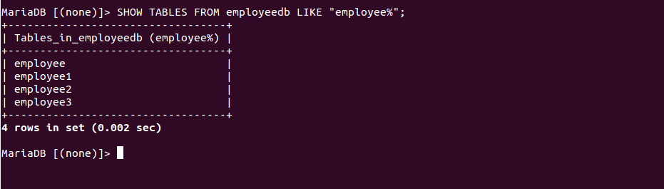 Show or List Tables in a MySQL Database Tutorial & Guide