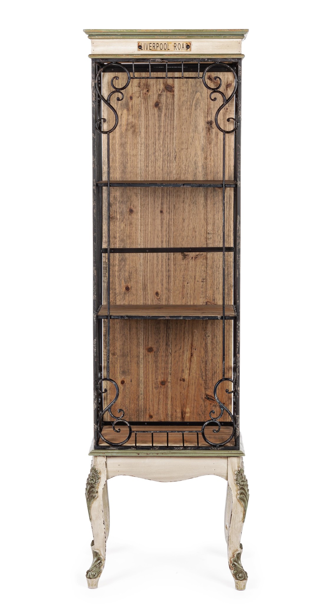 Bücherregal Kensington Shabby Chic Cremeweiss Enchanté Concept
