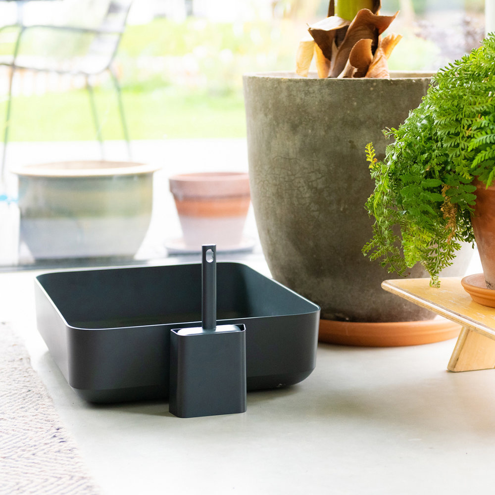 Hoopo® Poh Litter Box Grey The Pet Empire