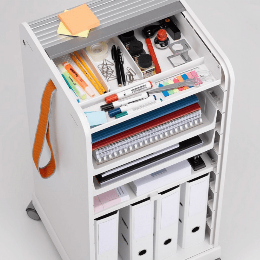 Vitra Follow Me 2 rolcontainer wit Nordic New