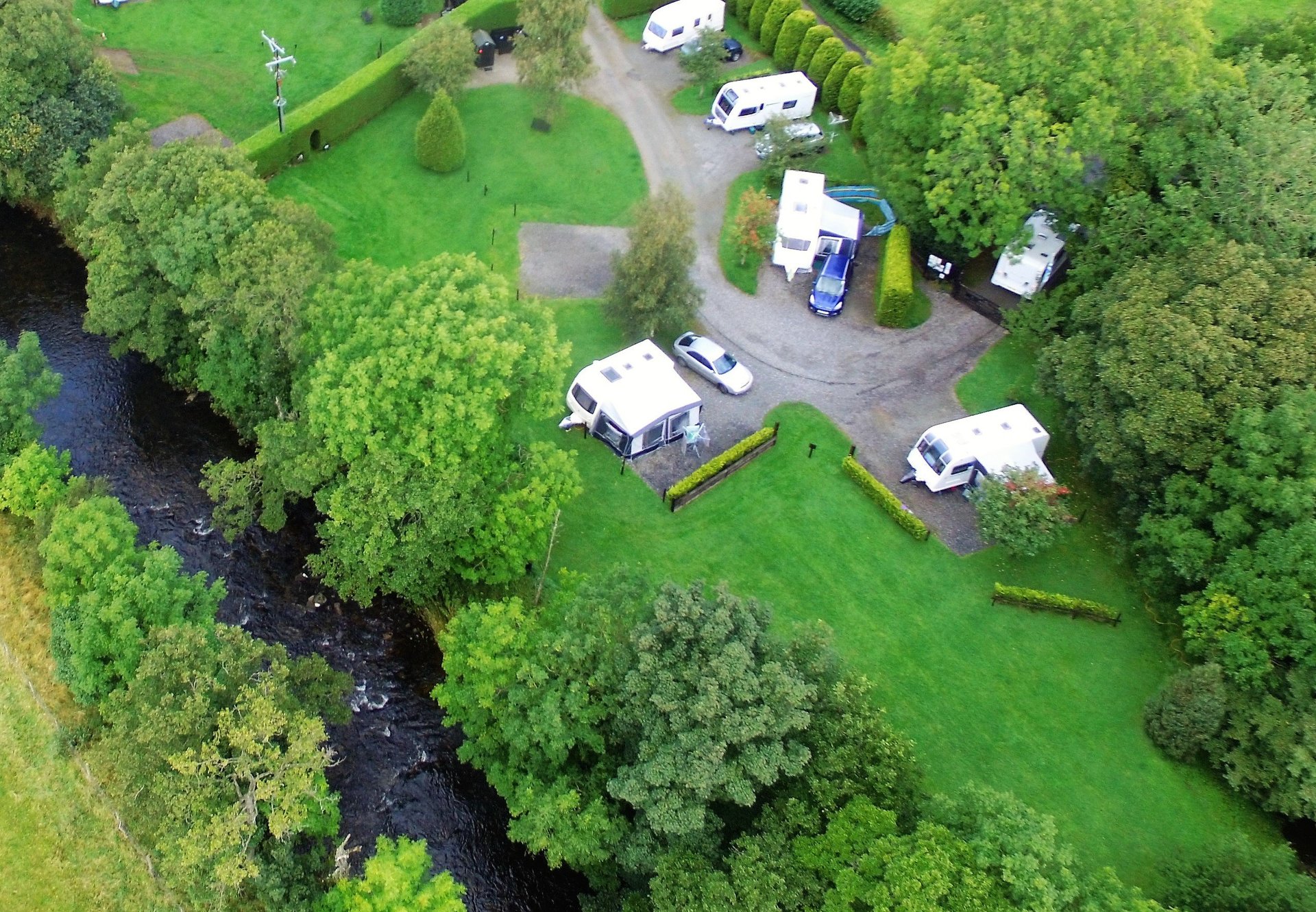Caravan & Motorhome Park, Cumbria, Adults Only, Open all year.