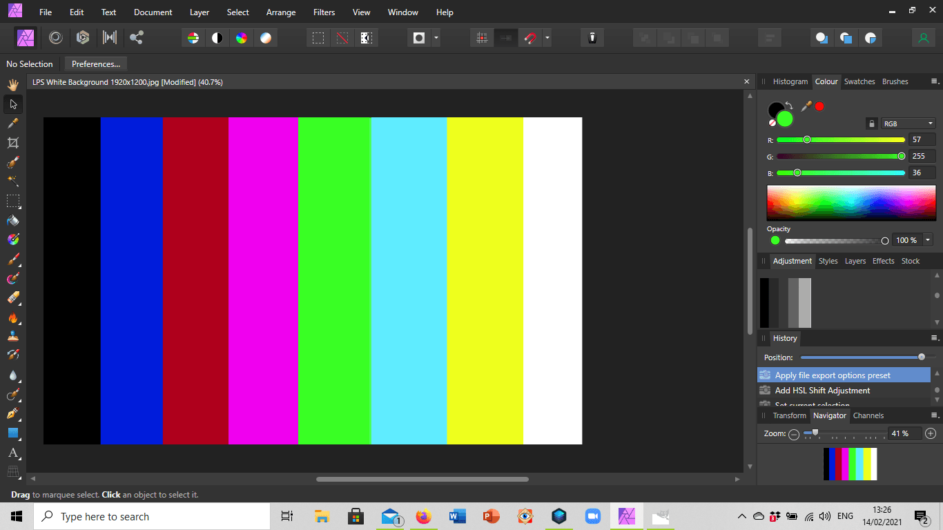 Photo Editing Black and White Conversion