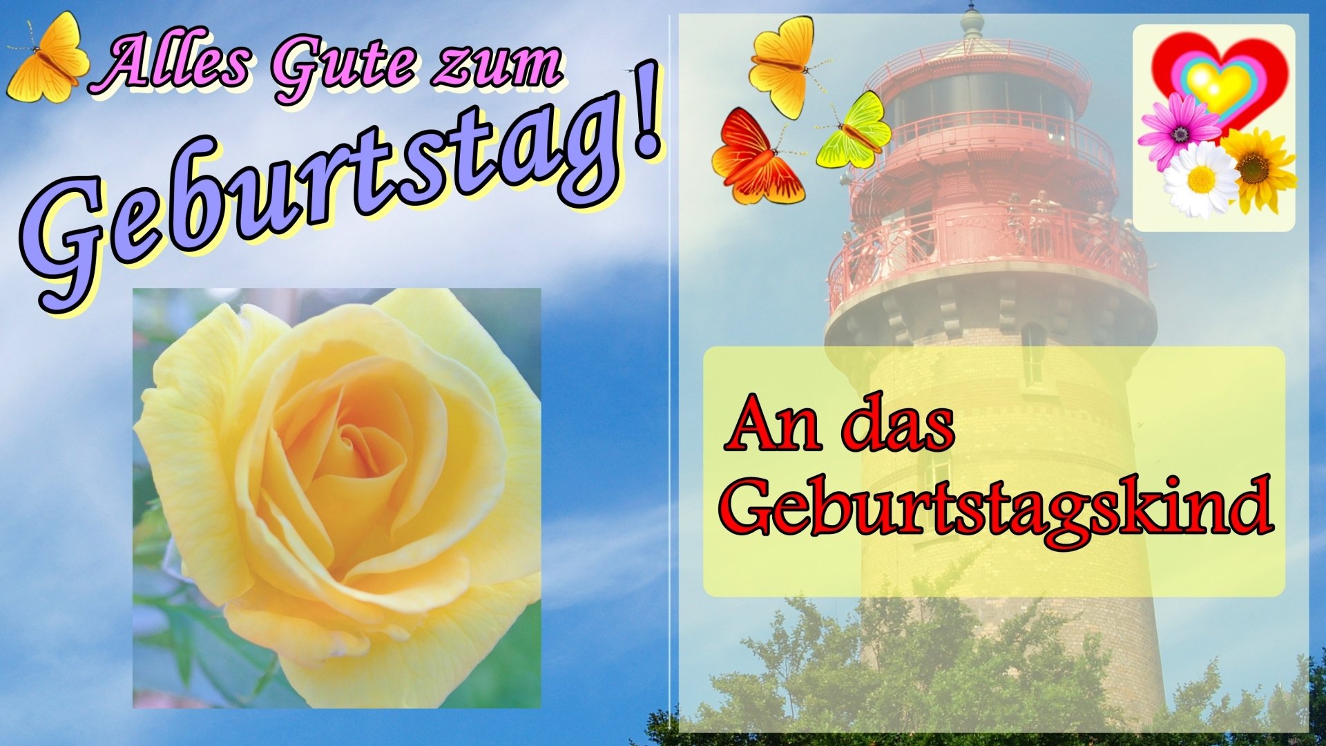 Geburtstagswünsche zum Geburtstag