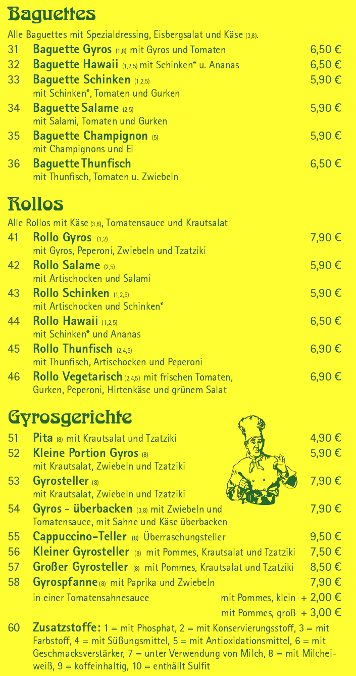 Cappuccino Strücklingen Karte Cappuccino Westerstede Speisekarte