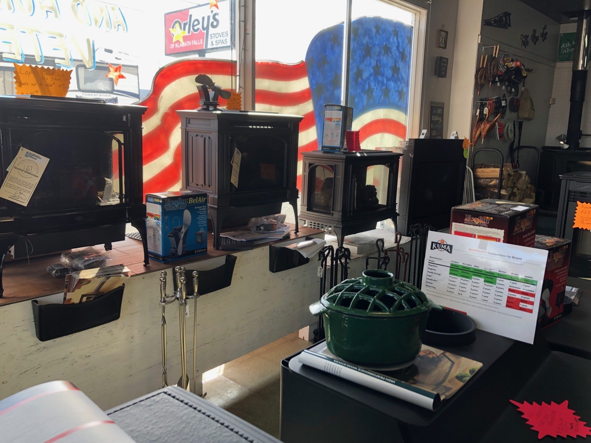Fireplace Sales Klamath Falls, OR Orley's of Klamath Falls Stove