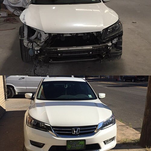 Before and After Shreveport, LA Raney's Auto Painting
