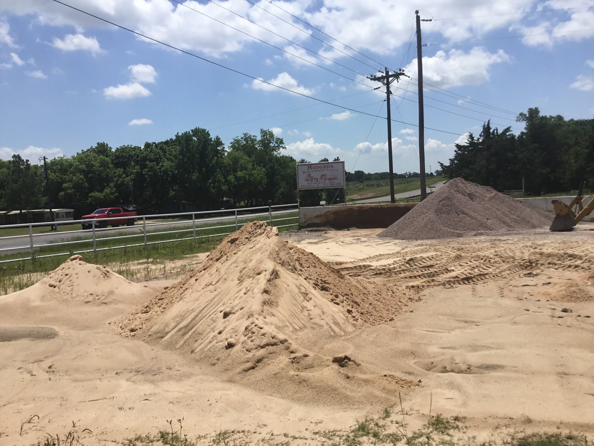 Cushion Sand Gravel Mortar Sand Whitesboro, TX Grayson County TX