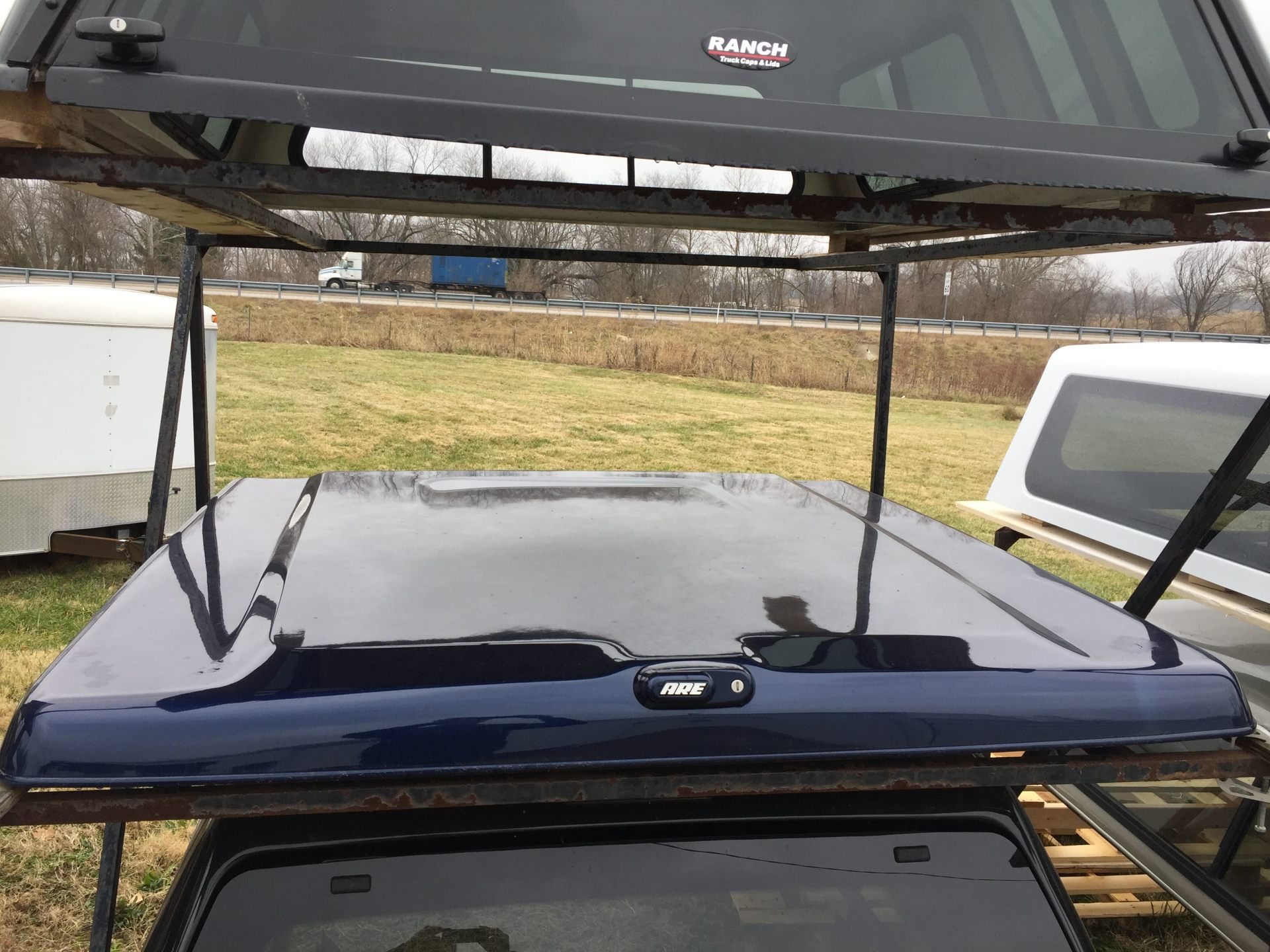 Vincennes Truck Supply Used Fiberglass Lid's