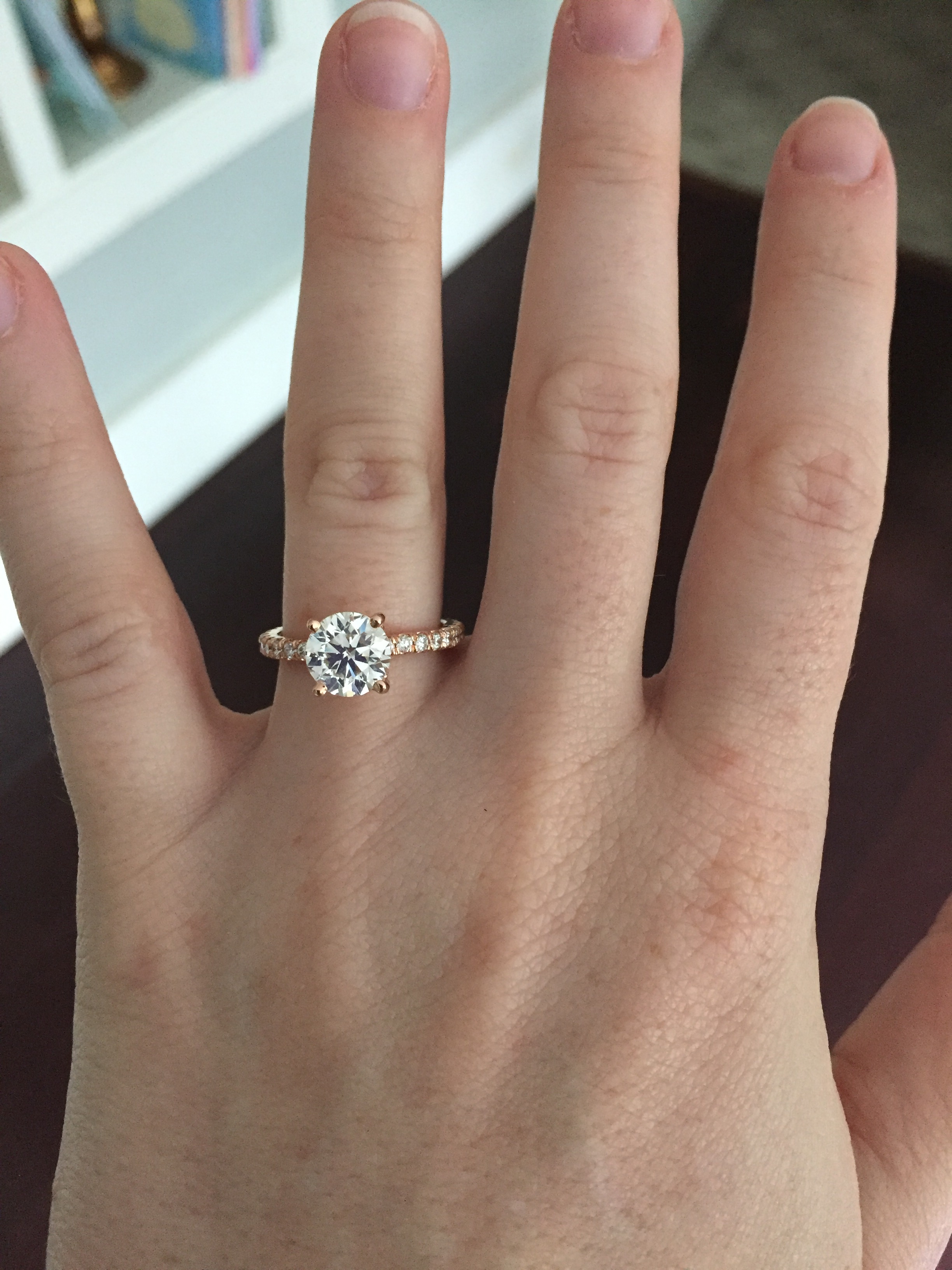 14K vs 18K Rose gold on medium to dark skin?