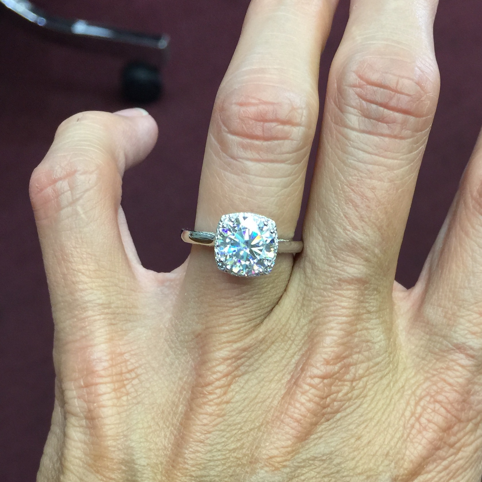 Cushion Cut Vs Round Cut at Helen Munroe blog