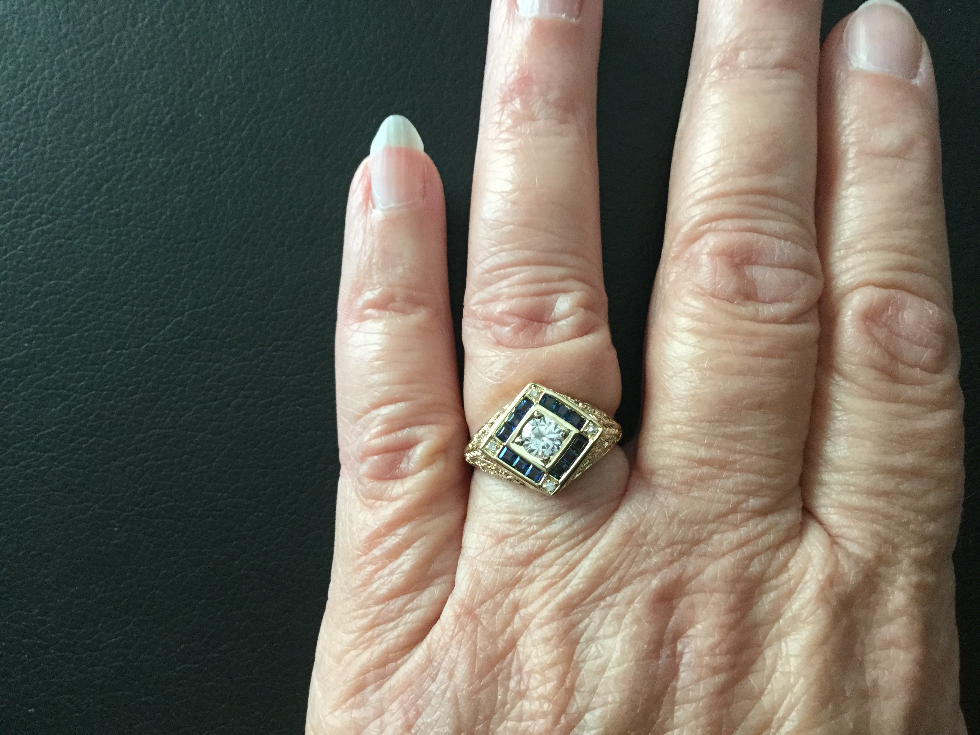 WEDDING BAND IDEAS WANTED FOR ANTIQUE RING!!! HELP!!!