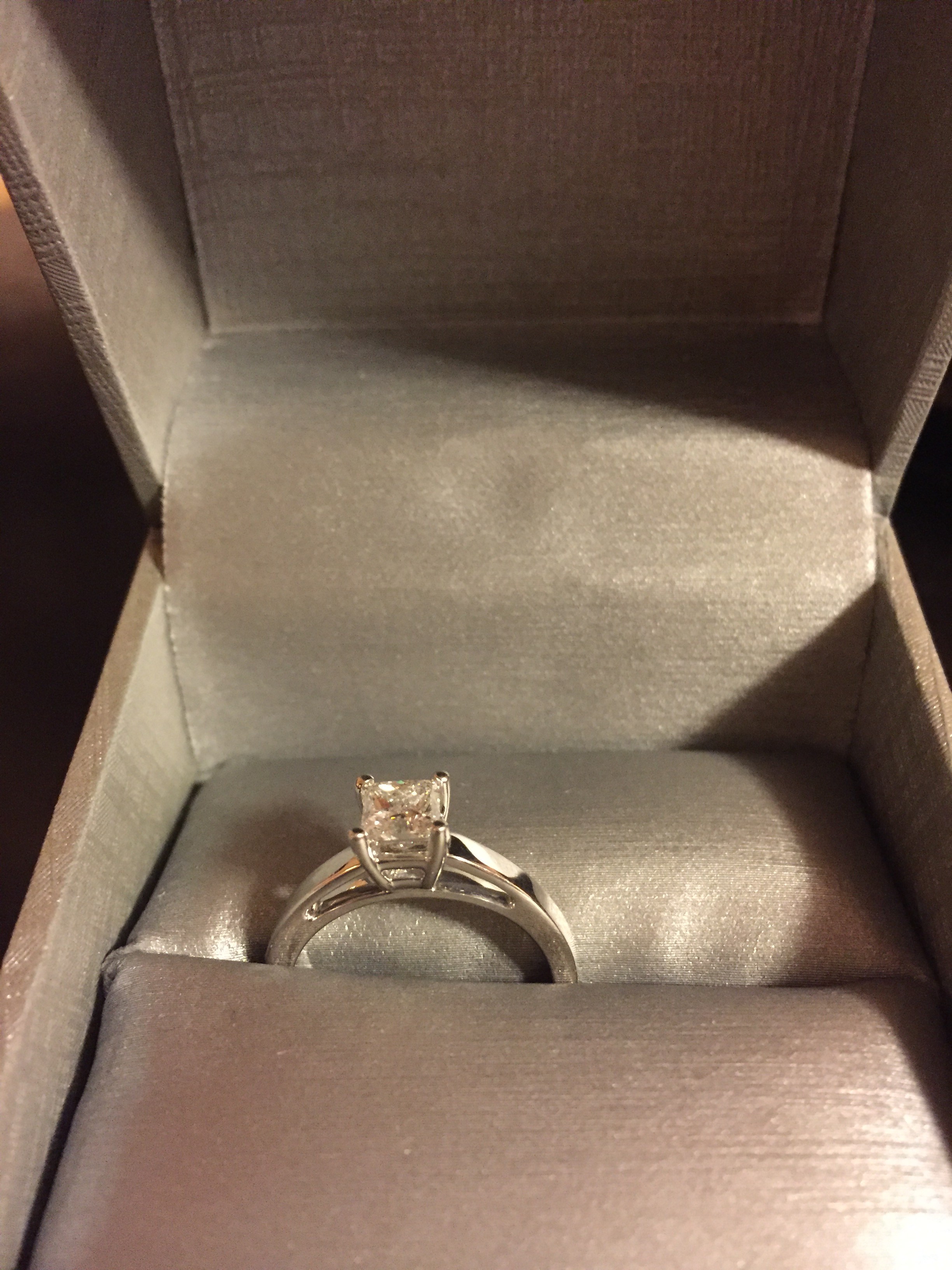 Engagement ring exchange